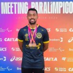 Atletismo paralímpico: Kaio Branco conquista duas medalhas em estreia na modalidade
